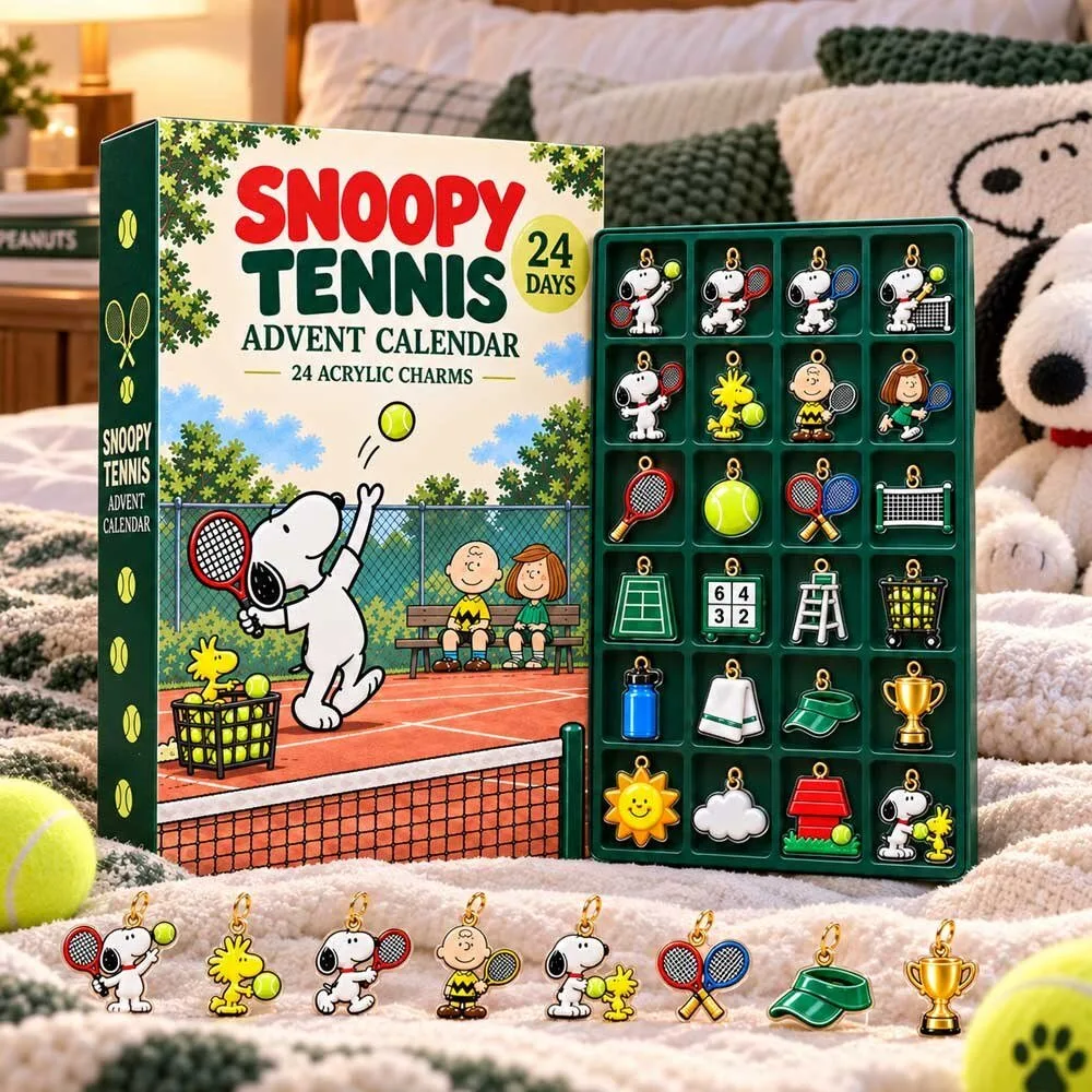 Peanuts Snoopy Tennis Advent Calendar 2026 4 Peanuts Snoopy Tennis Advent Calendar 2026