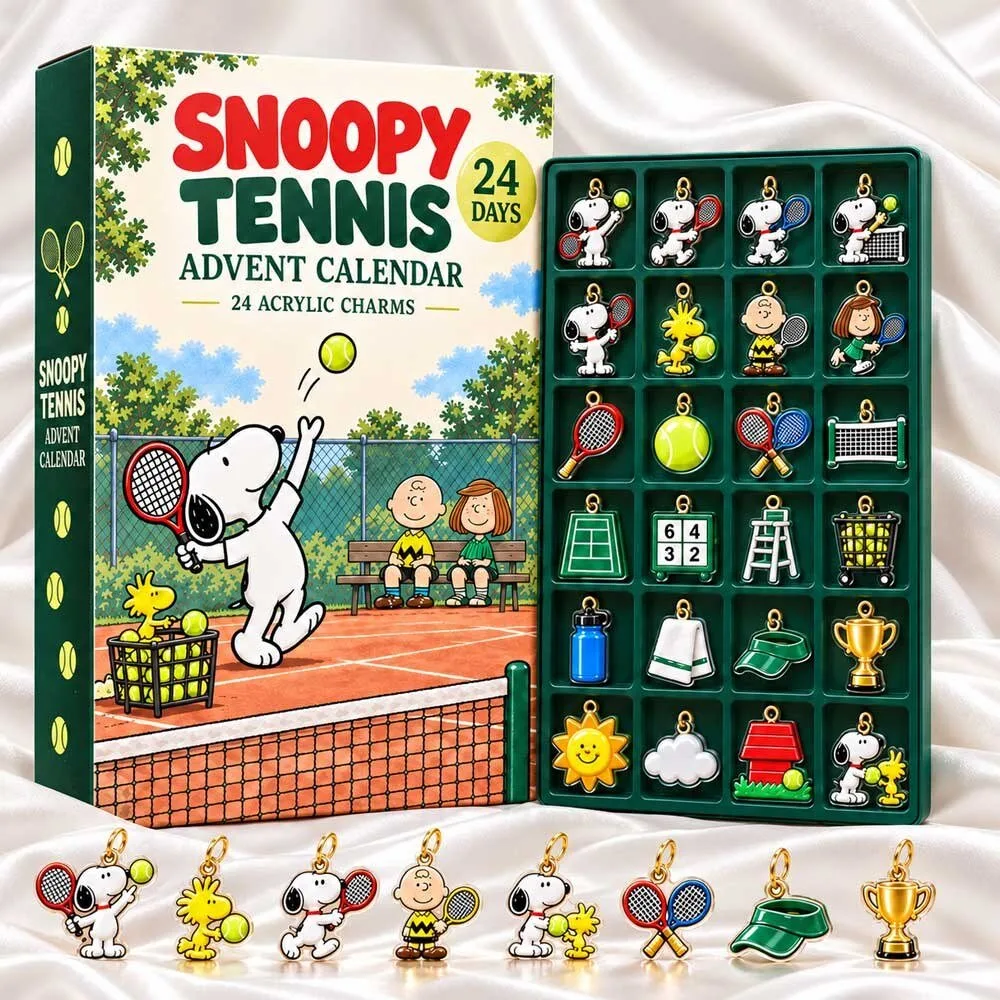 Peanuts Snoopy Tennis Advent Calendar 2026 5 Peanuts Snoopy Tennis Advent Calendar 2026