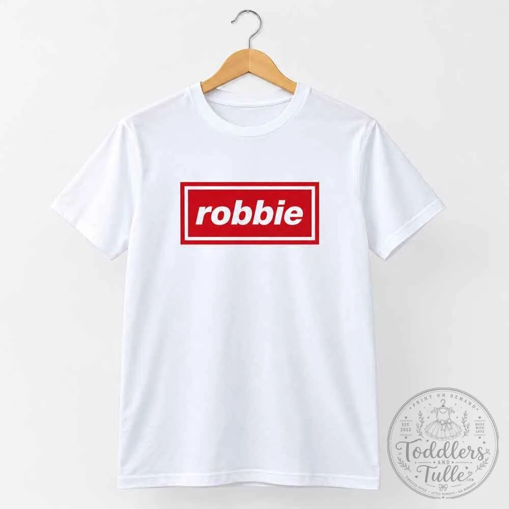 Robbie Box Logo T-shirt