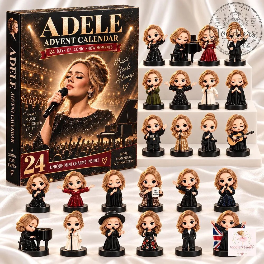 Adele Advent Calendar 24 Days Christmas Countdown