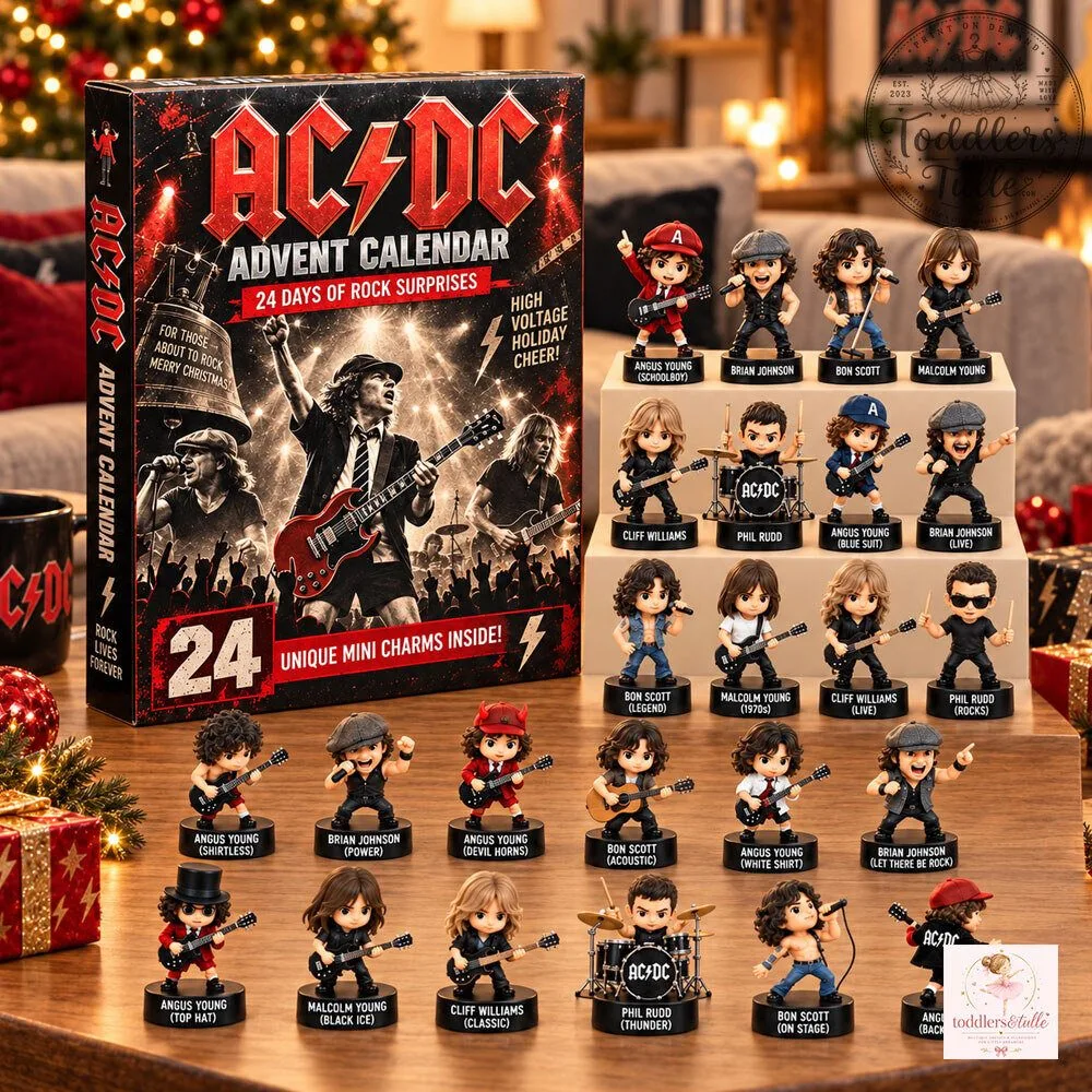 AC/DC Advent Calendar 24 Days Christmas Countdown