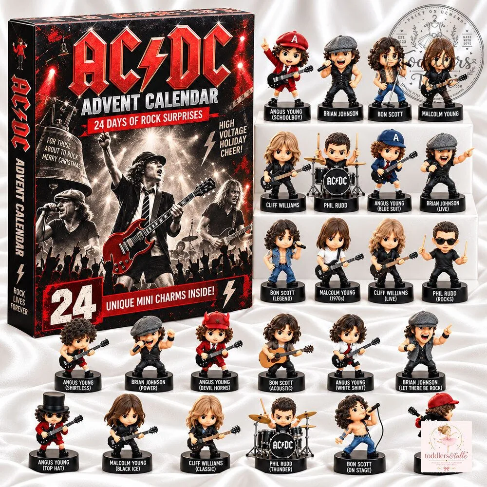 AC/DC Advent Calendar 24 Days Christmas Countdown 5 AC/DC Advent Calendar 24 Days Christmas Countdown