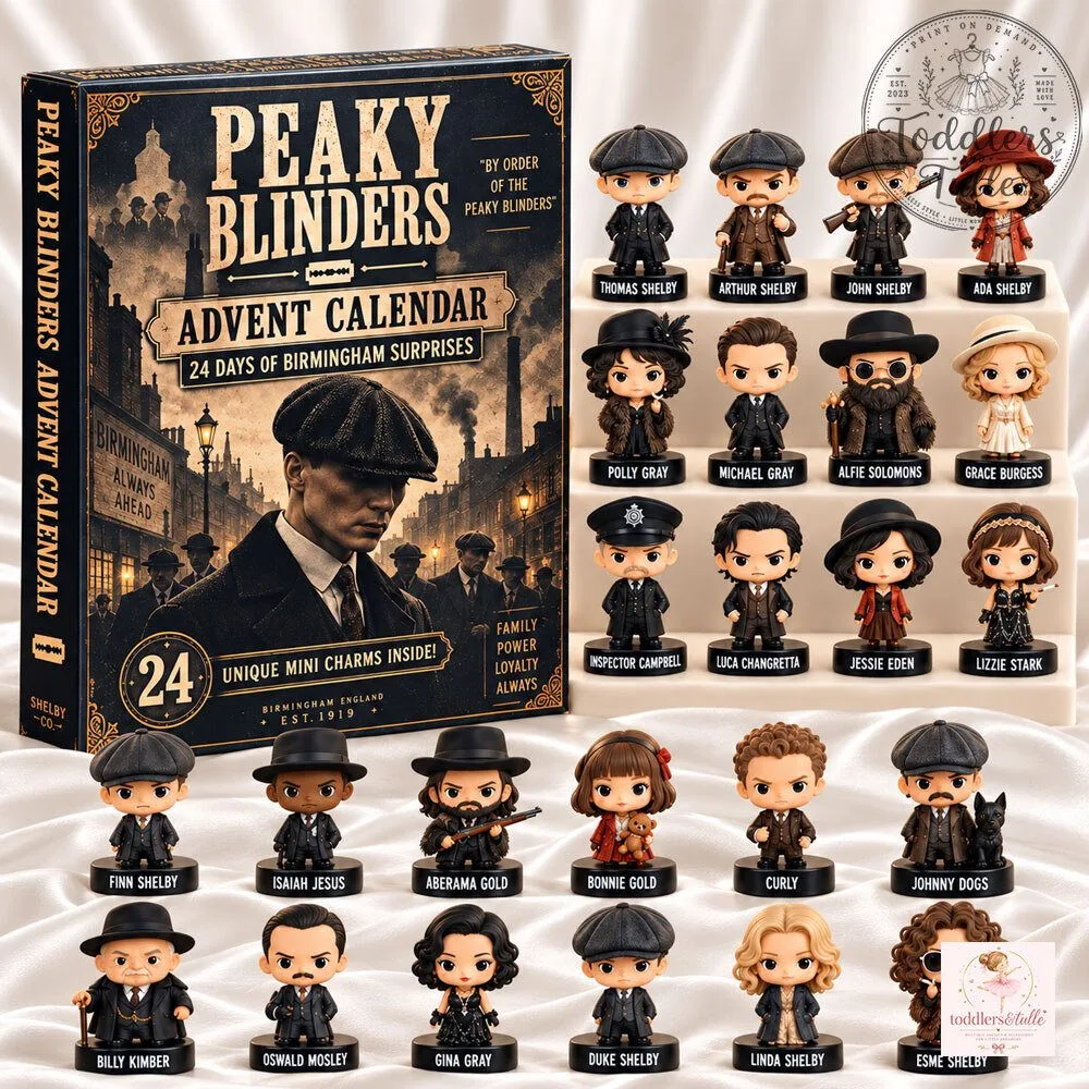 Peaky Blinders Advent Calendar – Thomas Shelby Collectible Mini Figures TV Show Fan Gift 5 Peaky Blinders Advent Calendar – Thomas Shelby Collectible Mini Figures TV Show Fan Gift